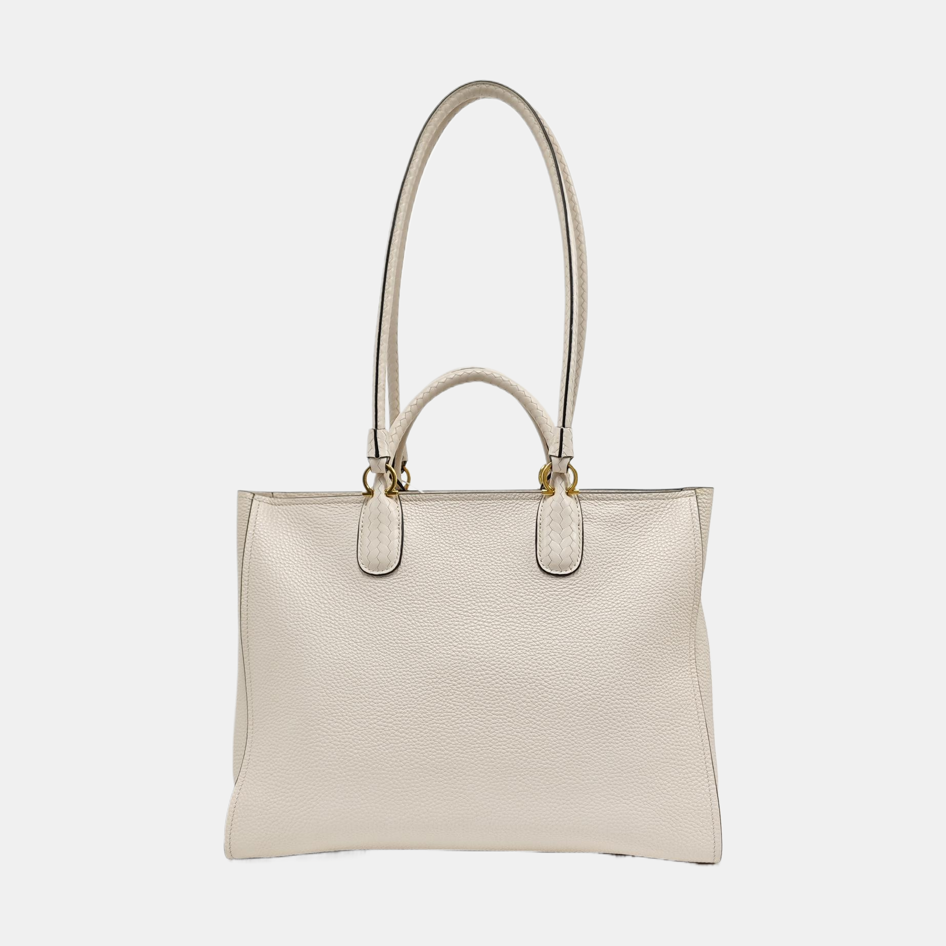 Gancio Calfskin White