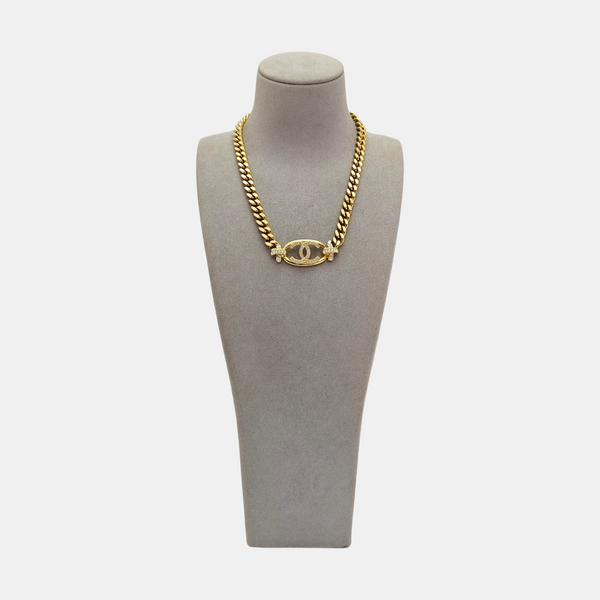 Authenticated pre-owned  Gold-Tone Metal Necklace - Necklace at Looply