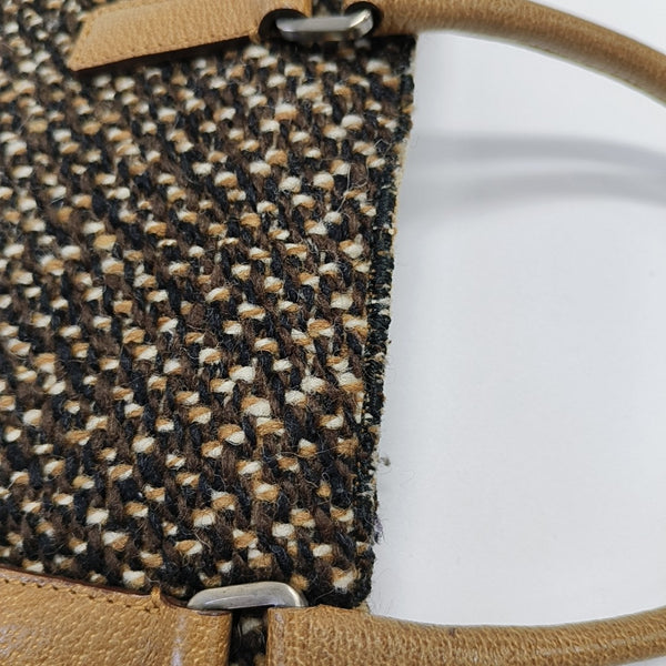 Fabric Tote Bag Brown
