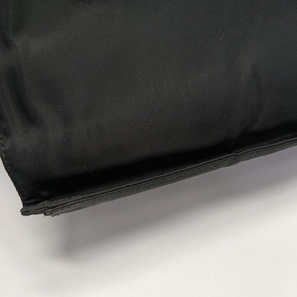 Nylon Top Handle Bag Black