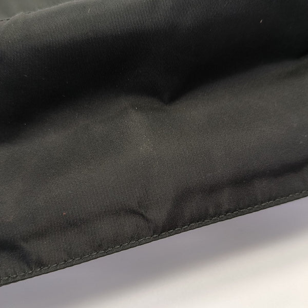 Nylon Top Handle Bag Black
