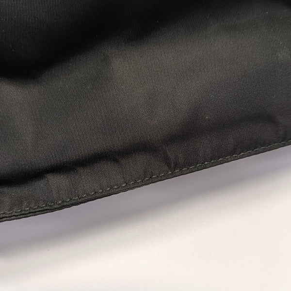 Nylon Top Handle Bag Black