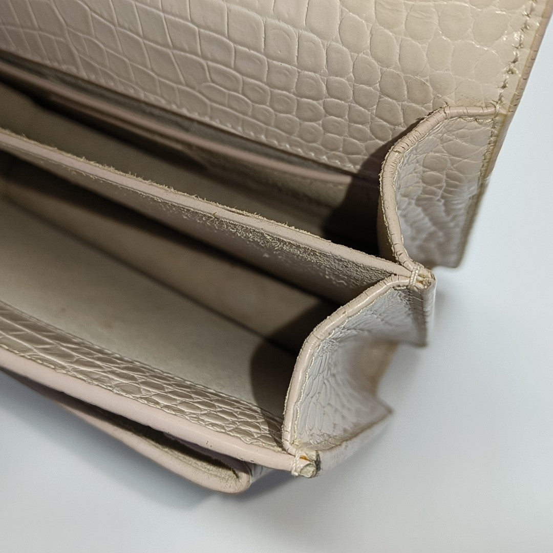 SUNSET Medium Calfskin Pink