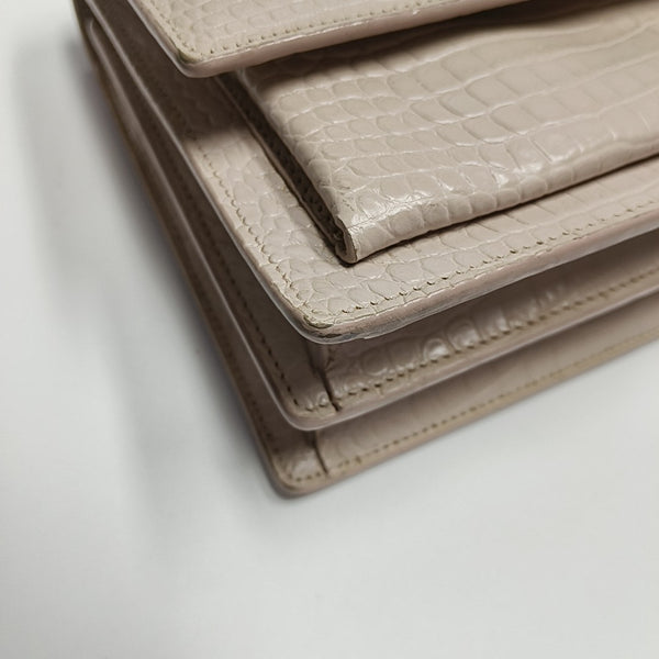 SUNSET Medium Calfskin Pink