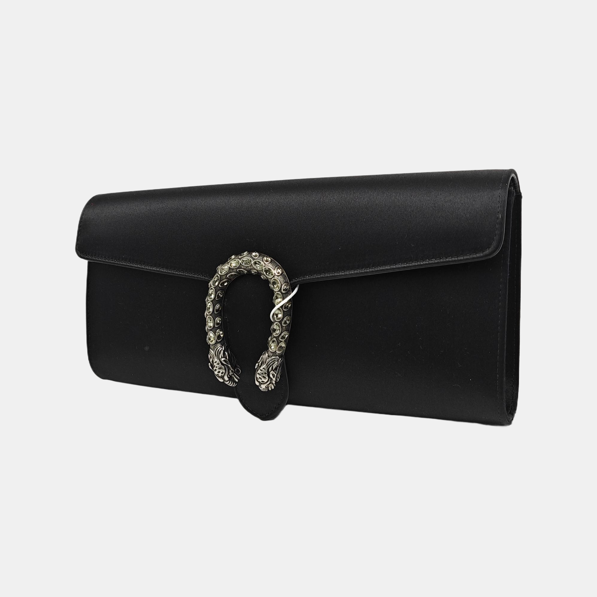 Authenticated pre-owned  Dionysus Velvet Black - Clutch at Looply