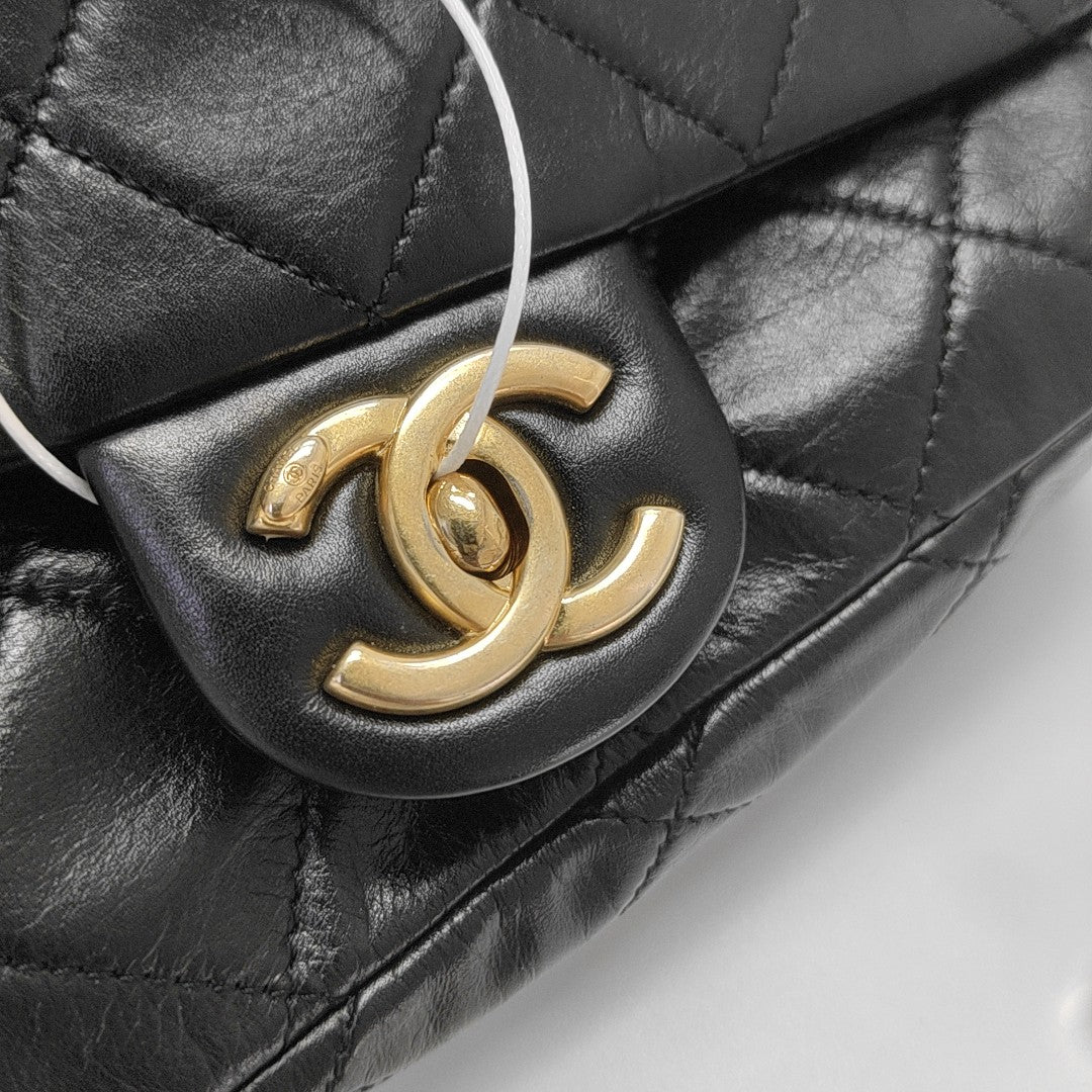 Quilted Calfskin Black