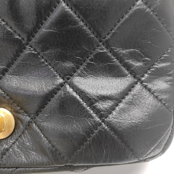 Quilted Calfskin Black