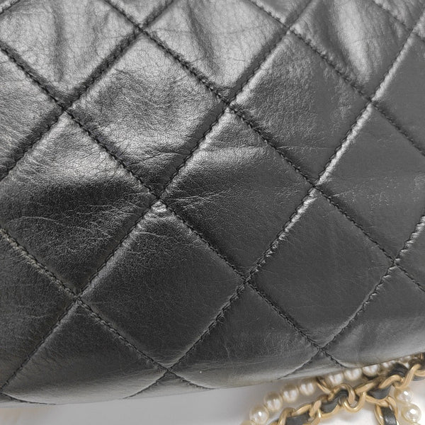 Quilted Calfskin Black
