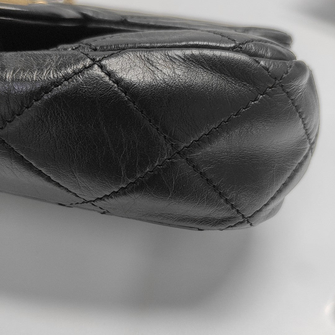 Quilted Calfskin Black
