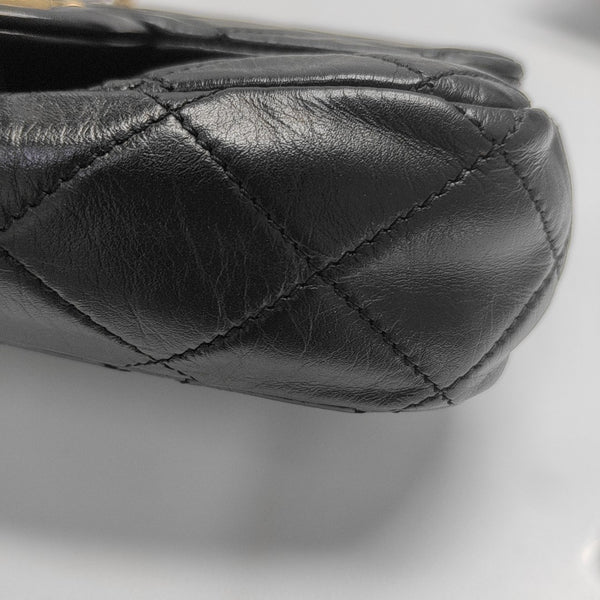 Quilted Calfskin Black