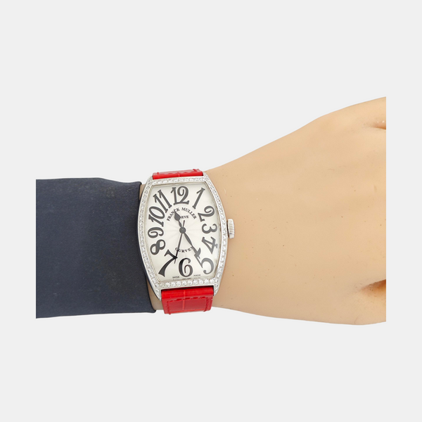 32mm White Automatic Watch
