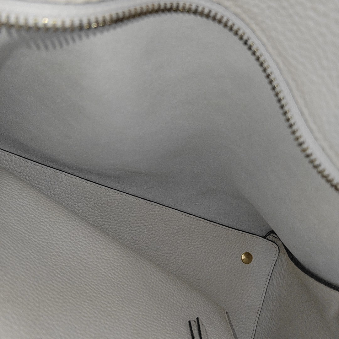Gancio Calfskin White