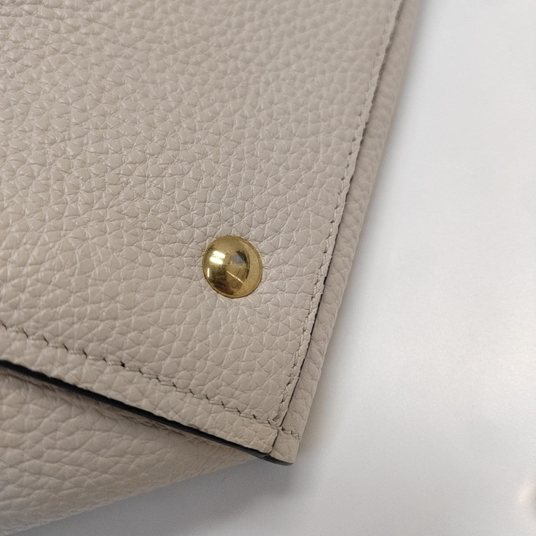 Gancio Calfskin White