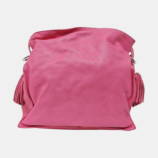 Authenticated pre-owned  Flamenco Calfskin Pink - Shoulder Bag at Looply