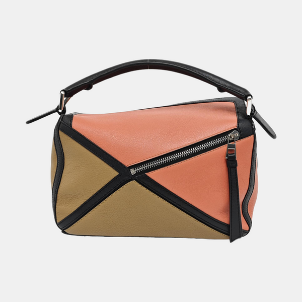 Authenticated pre-owned  Puzzle Small Calfskin Multicolor - Shoulder Bag at Looply