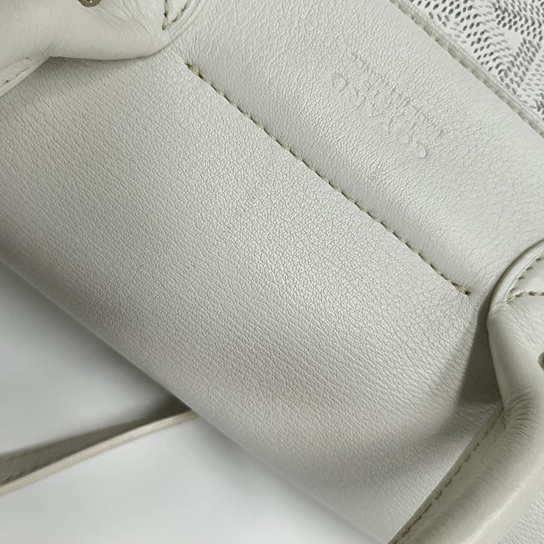 Alpin Mini Coated Canvas White