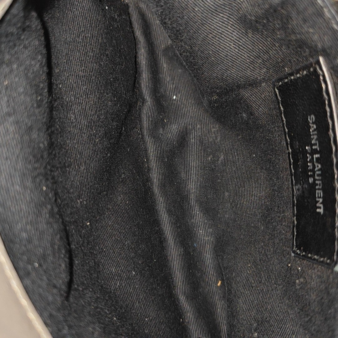 LOULOU Extra Small Quilted Calfskin Gray