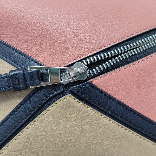 Authenticated pre-owned  Puzzle Small Calfskin Multicolor - Shoulder Bag at Looply