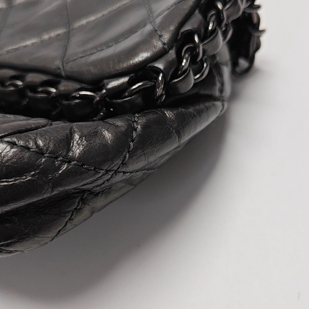 Quilted Calfskin Gray