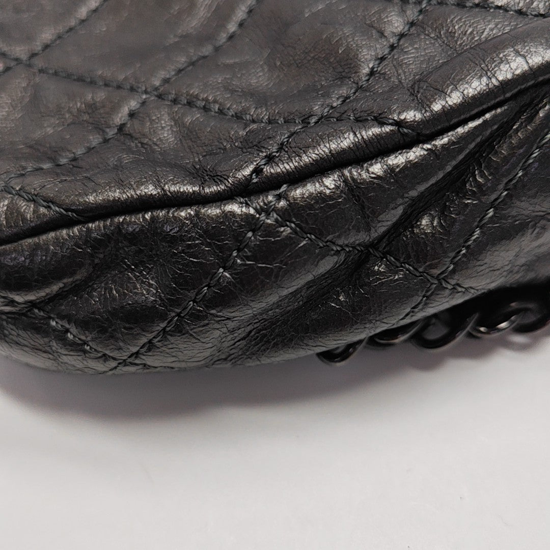 Quilted Calfskin Gray