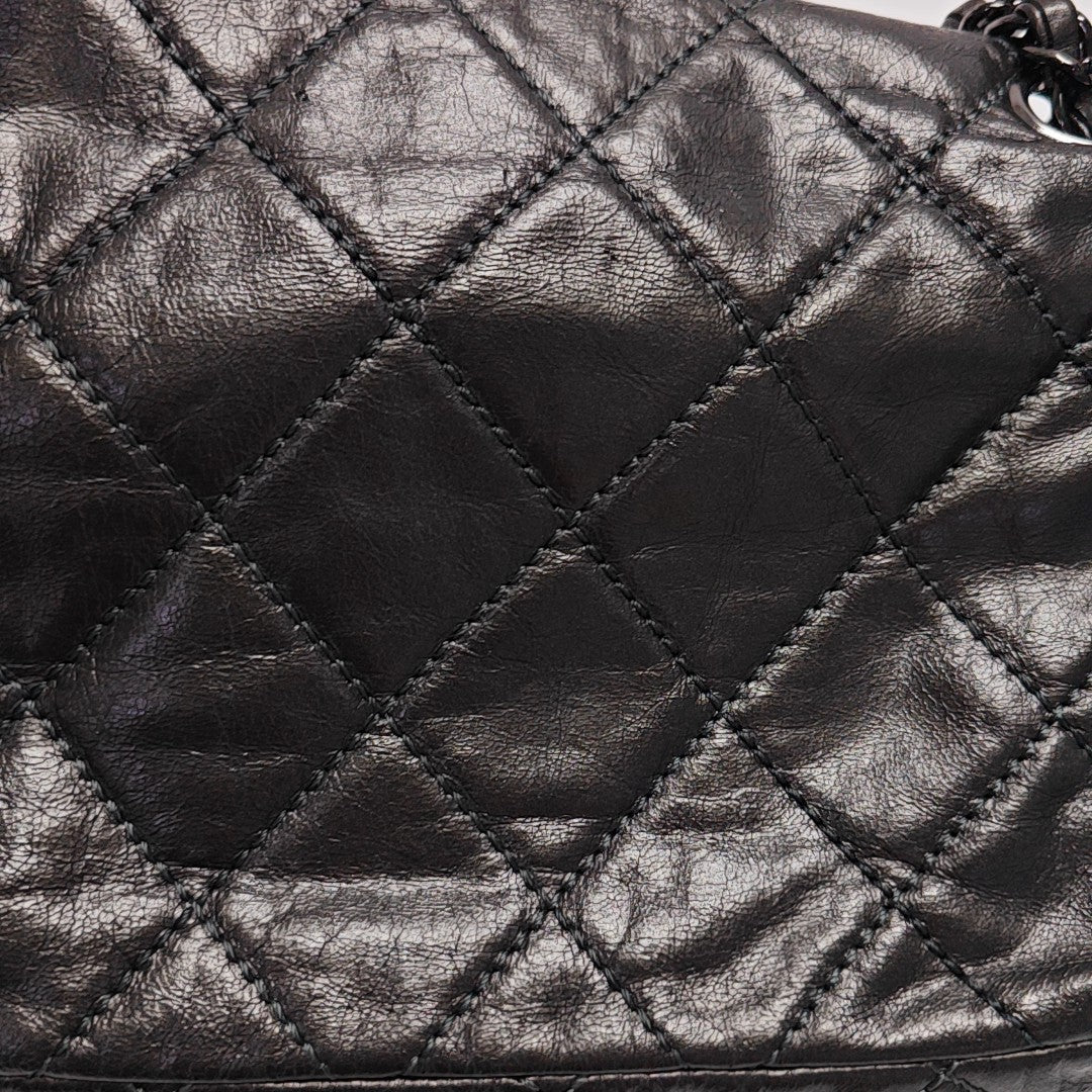 Quilted Calfskin Gray