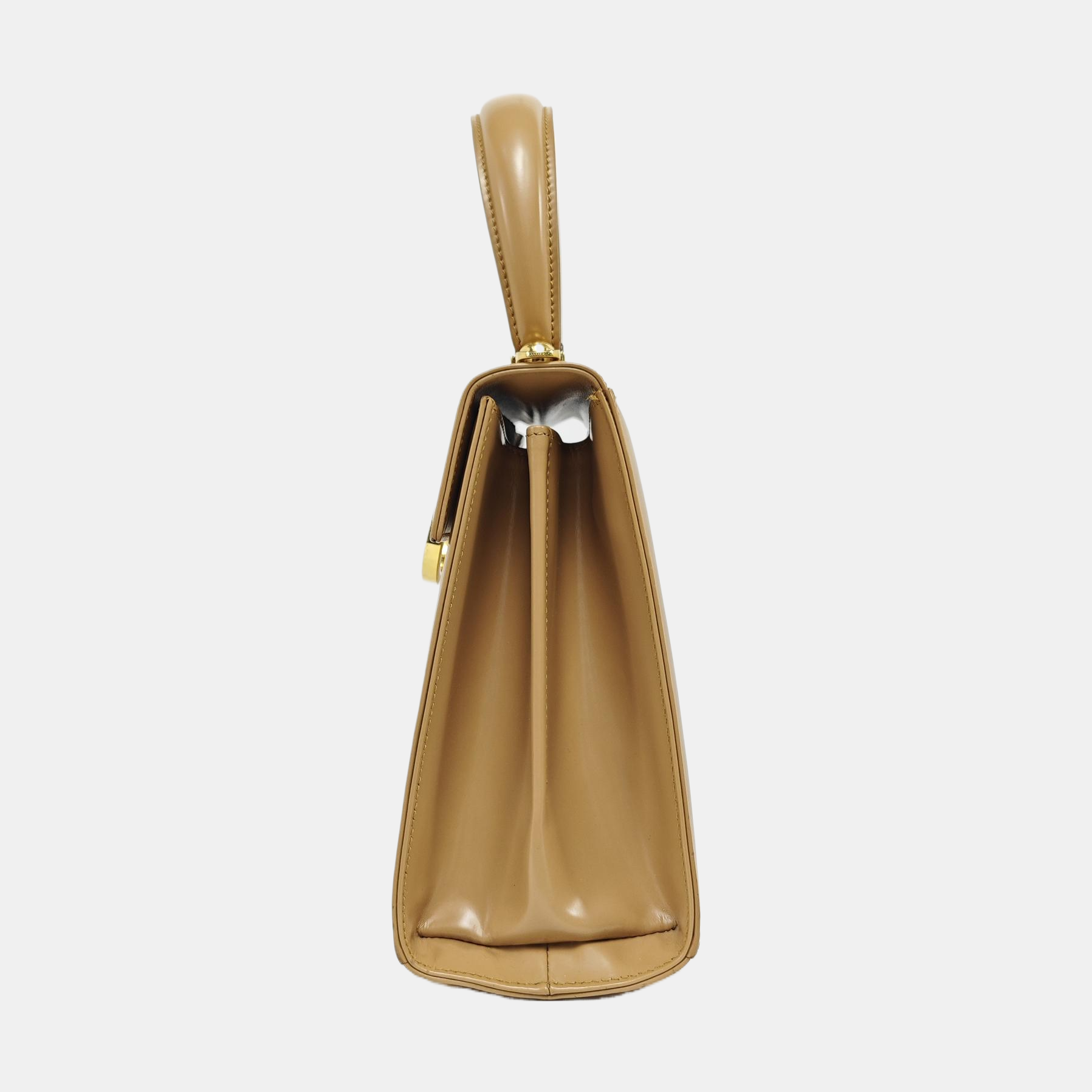 Kelly Calfskin Beige