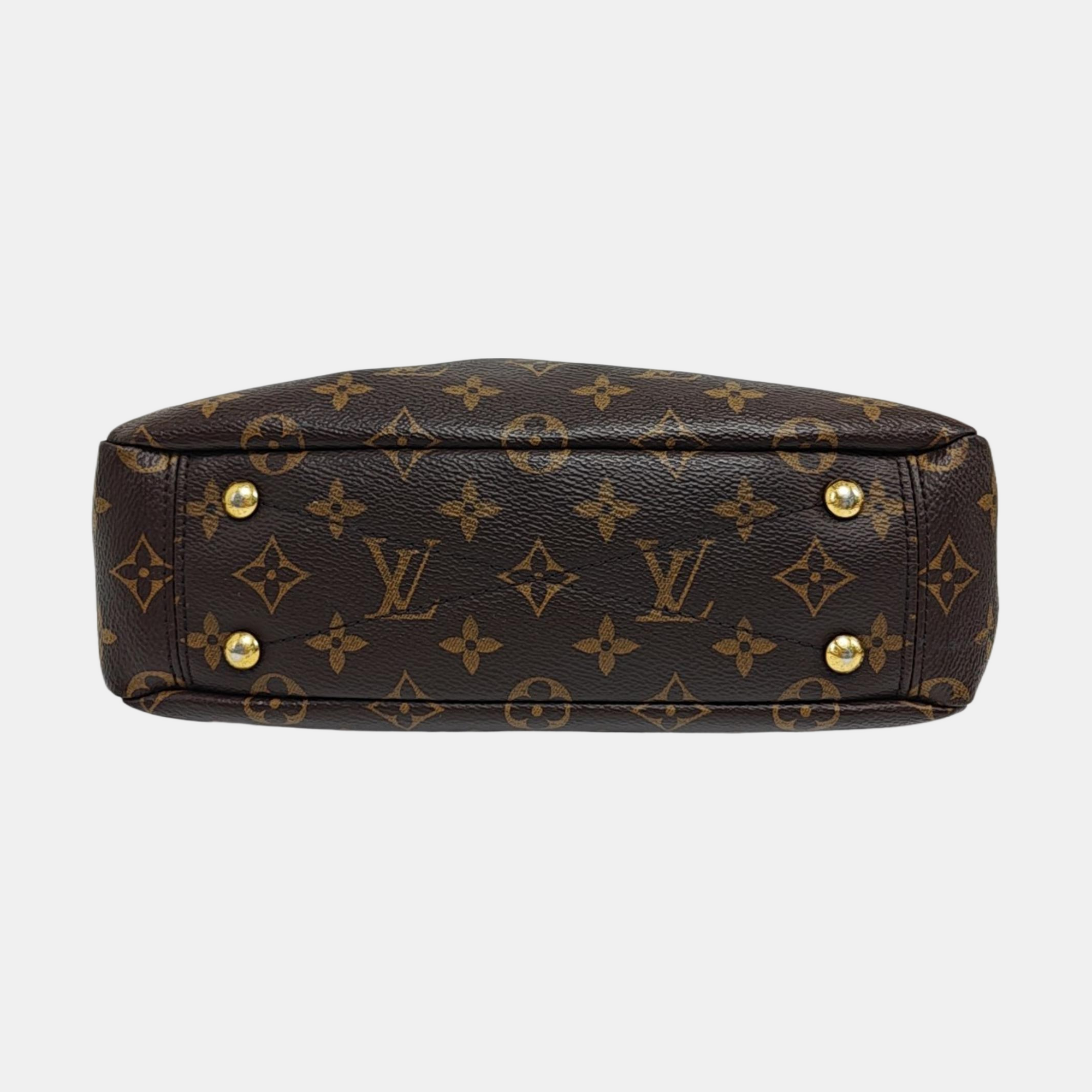 Authenticated pre-owned  Pallas BB Monogram Coated Canvas Brown - Shoulder Bag at Looply