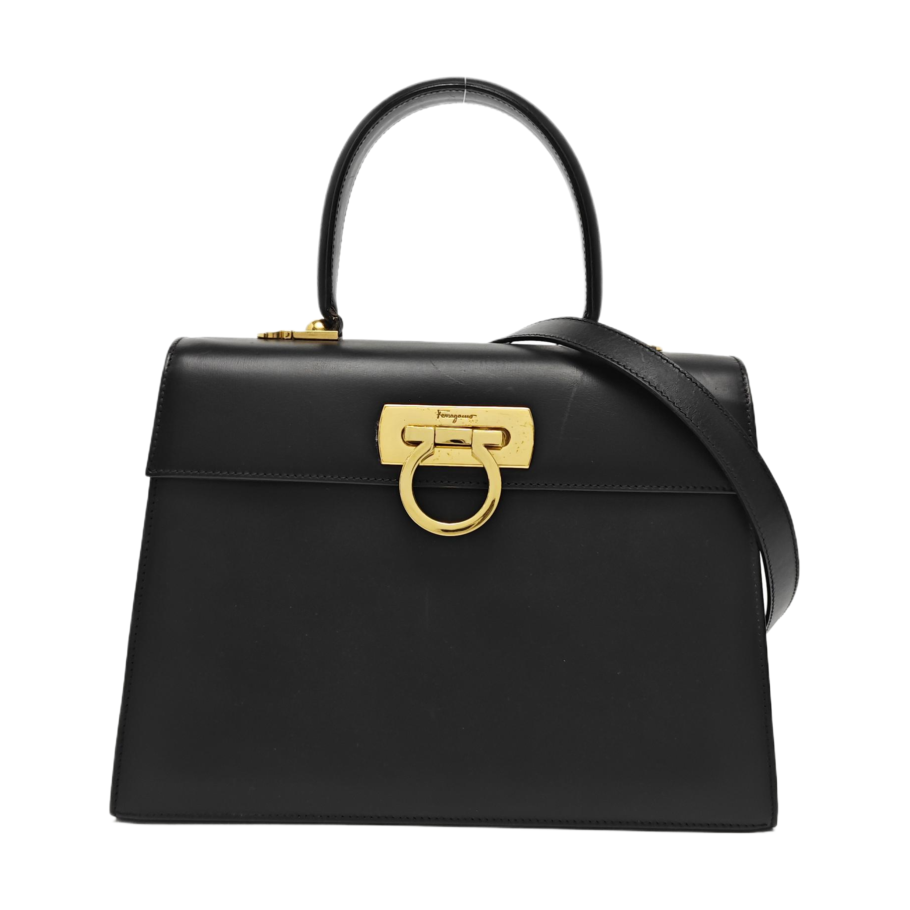 Kelly Calfskin Black