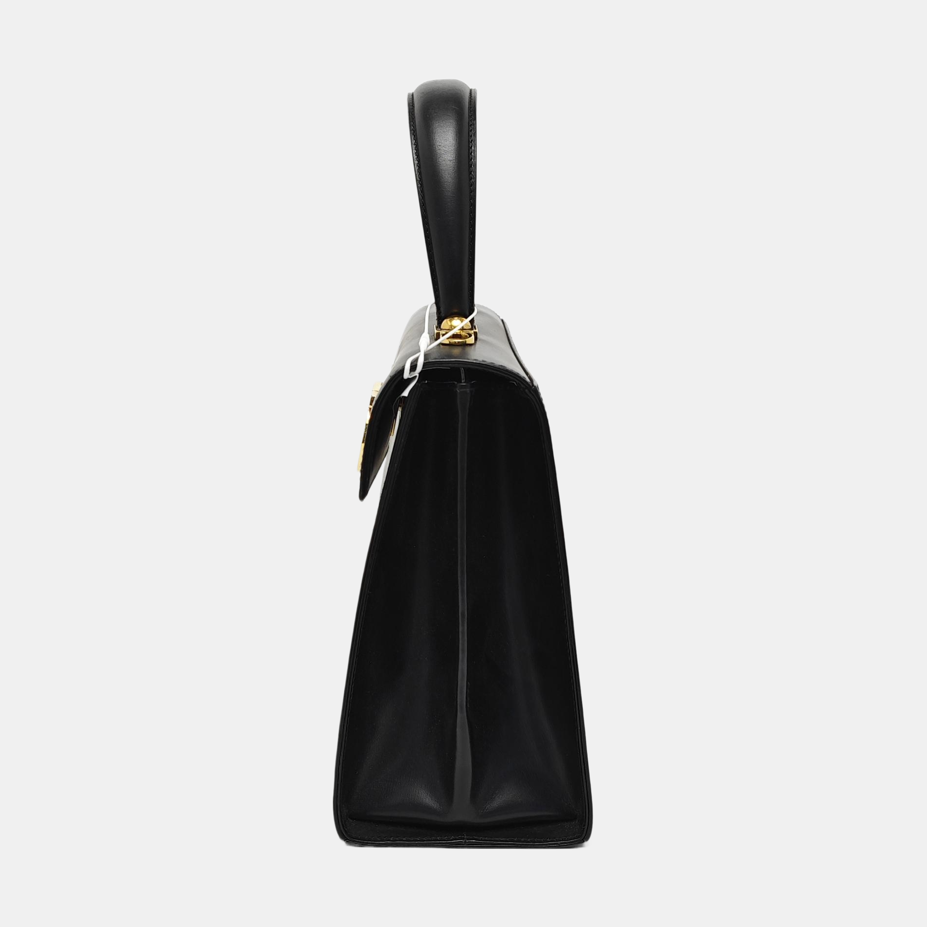 Kelly Calfskin Black