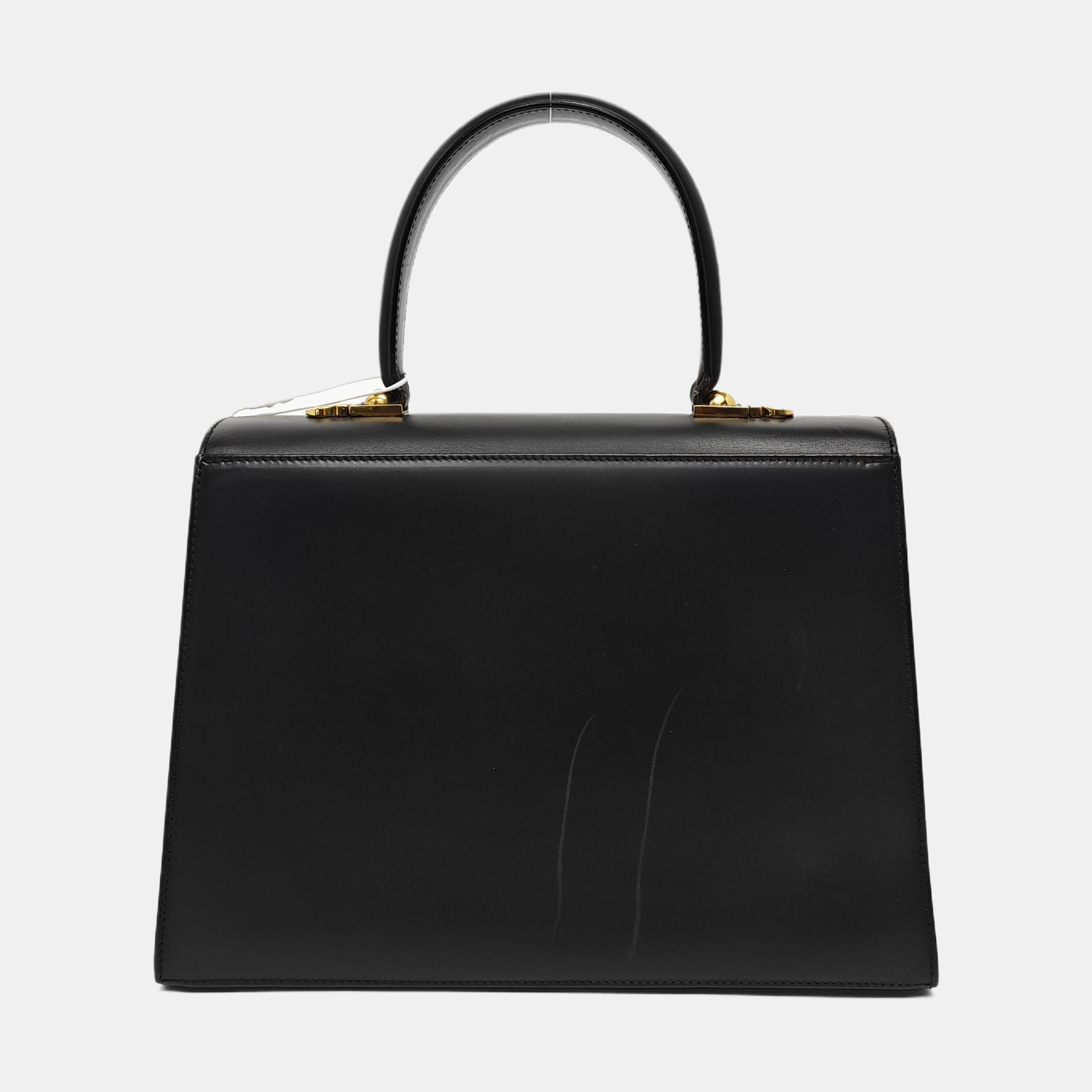 Kelly Calfskin Black