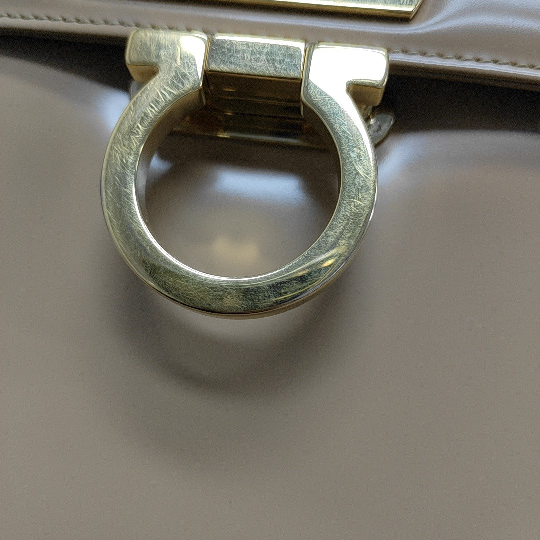 Kelly Calfskin Beige