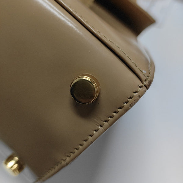 Kelly Calfskin Beige