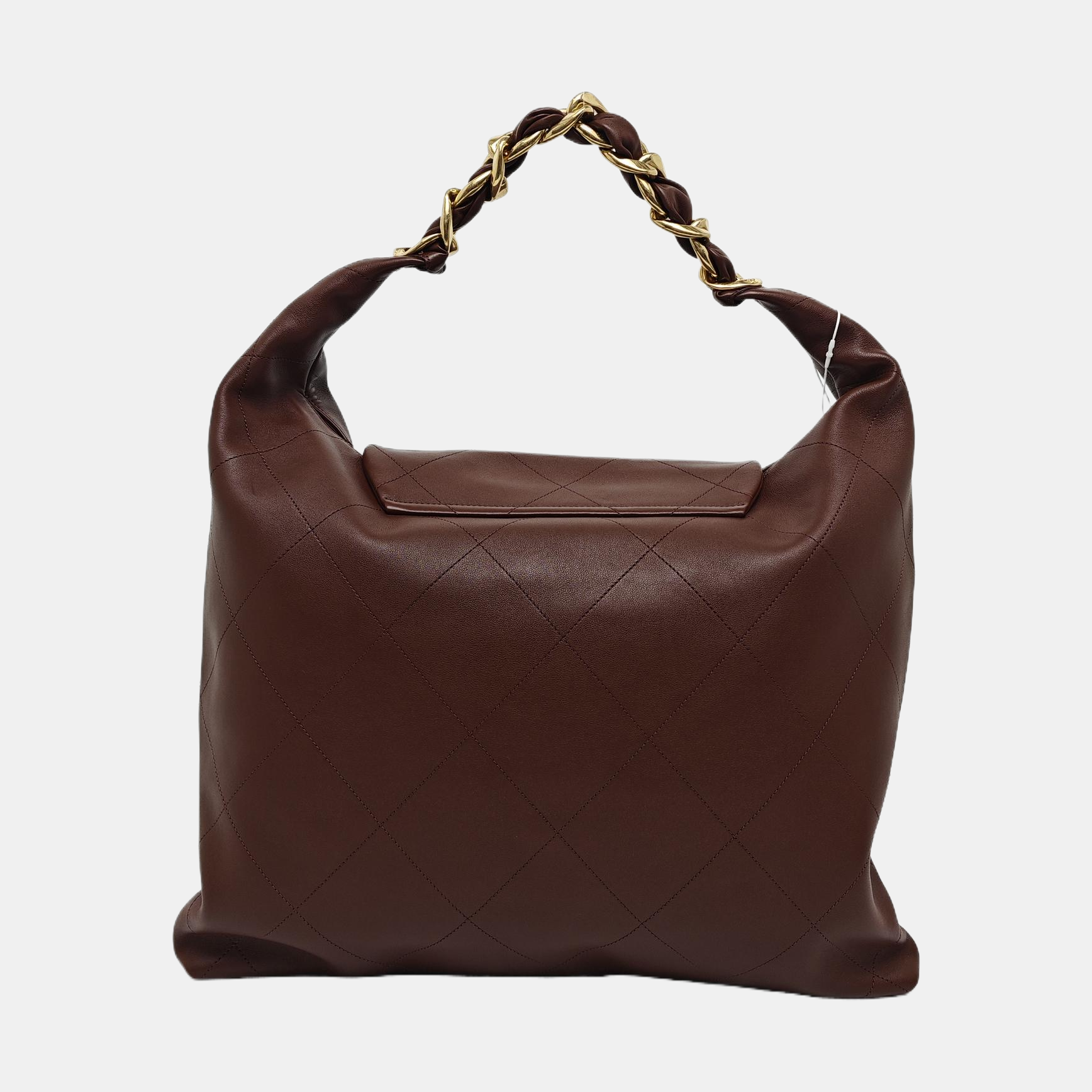 Quilted Calfskin Brown