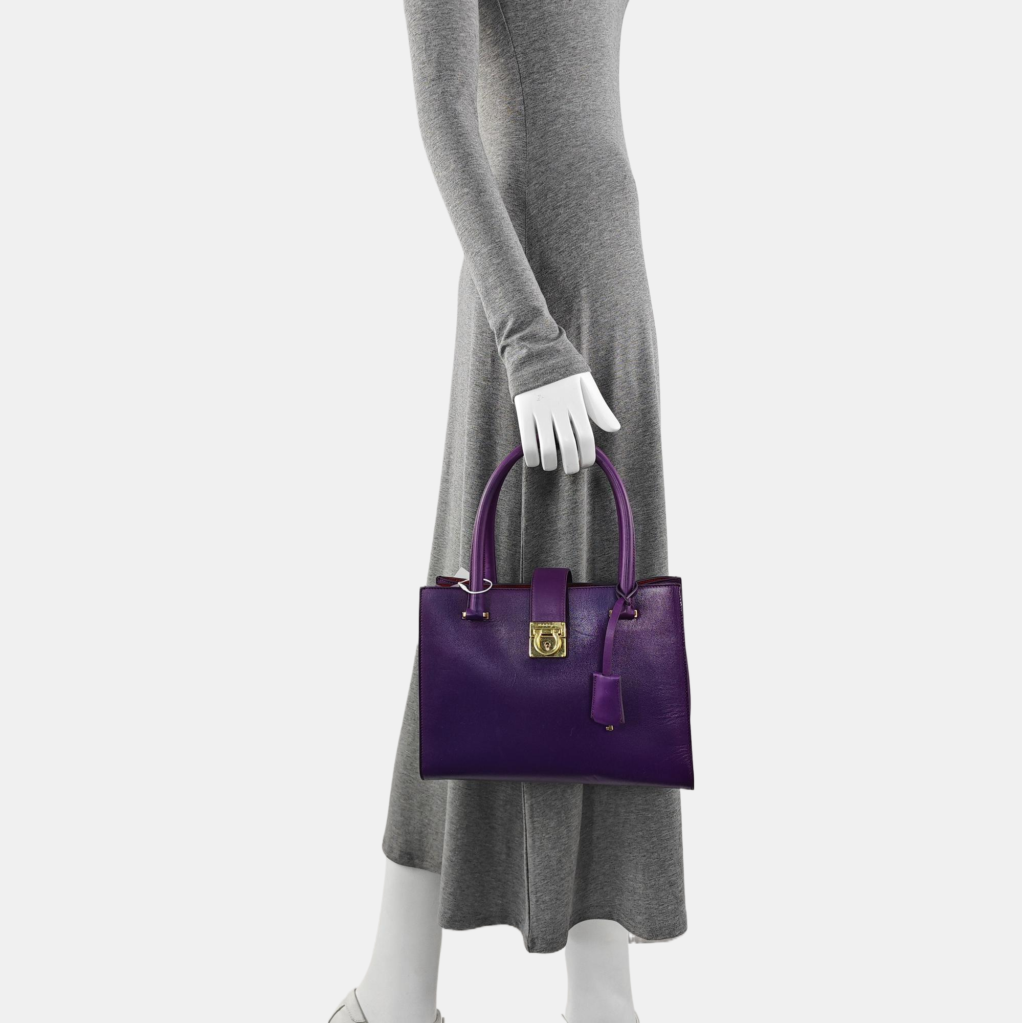 Marlene Calfskin Purple