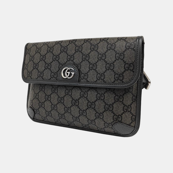 Authenticated pre-owned  Ophidia Small Monogram Canvas Gray - Belt Bag at Looply