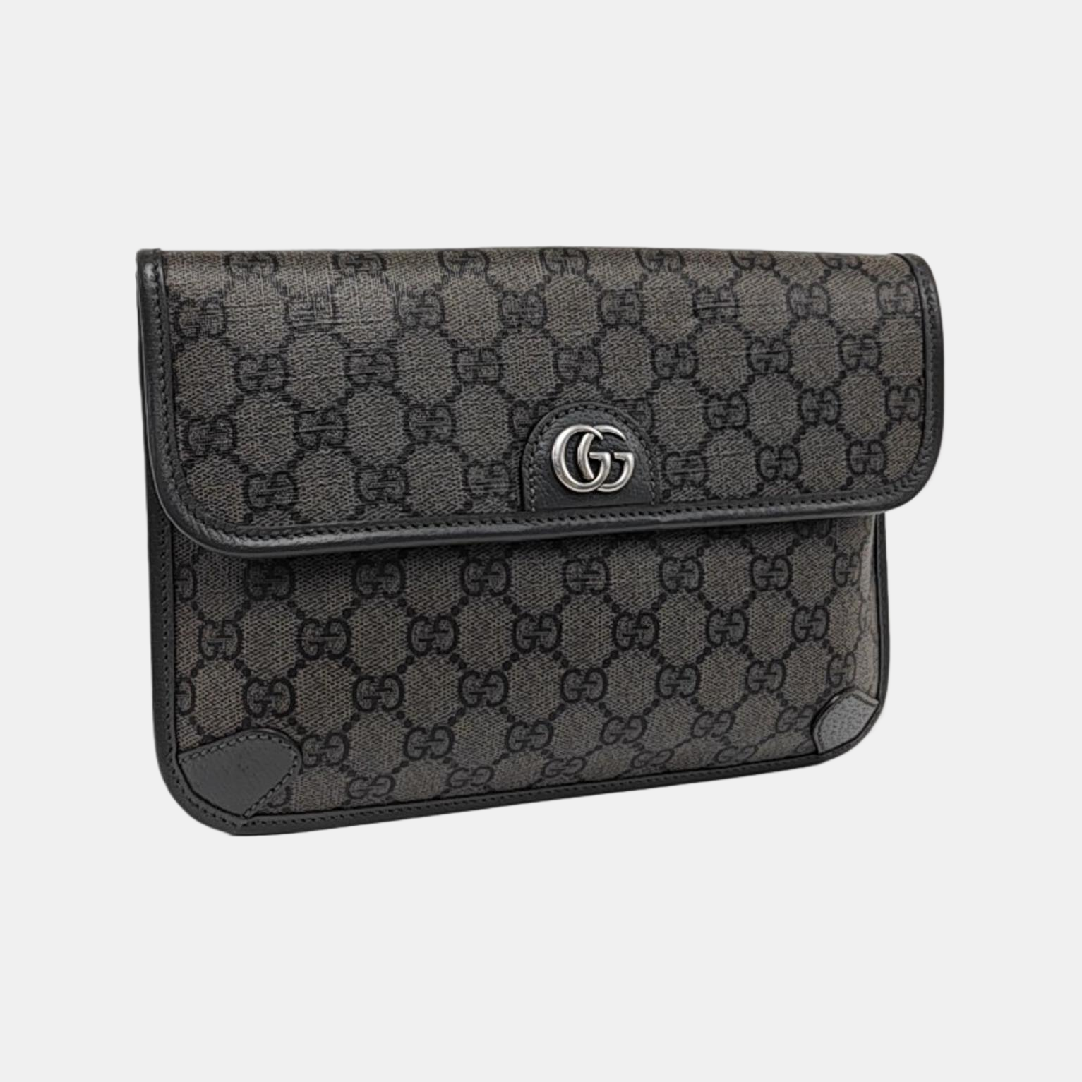Authenticated pre-owned  Ophidia Small Monogram Canvas Gray - Belt Bag at Looply