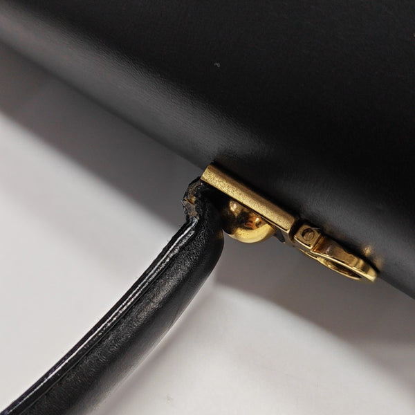 Kelly Calfskin Black