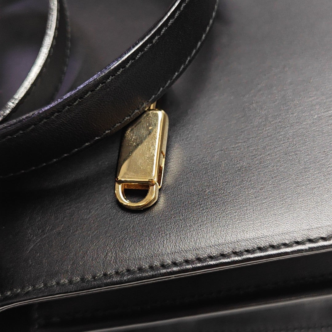 Kelly Calfskin Black