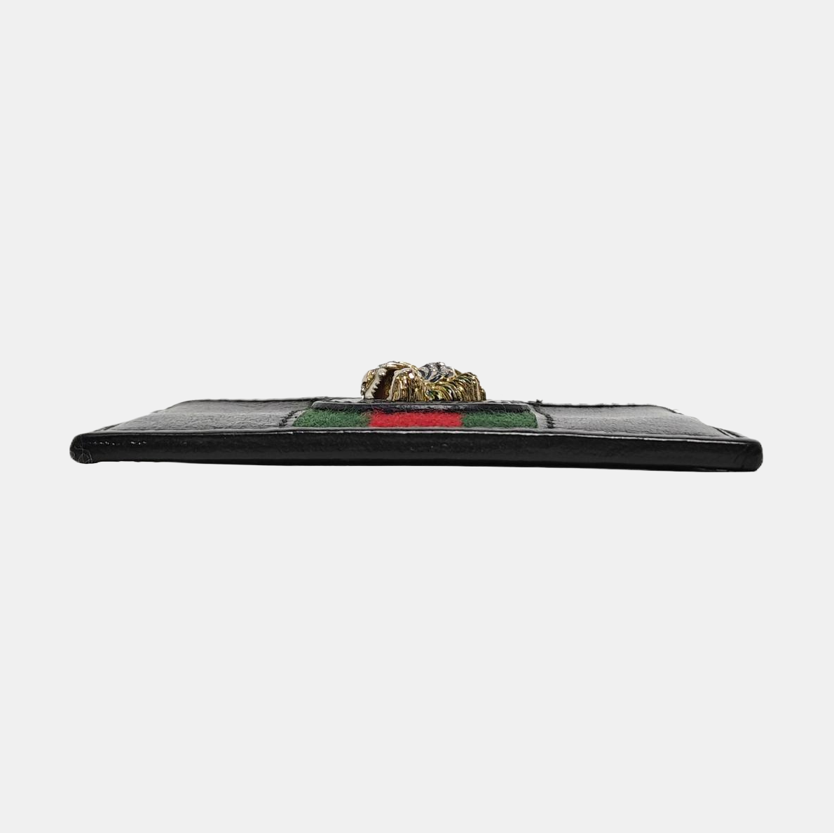 Authenticated pre-owned  Rajah Leather Black Card Holder - Card Holder at Looply