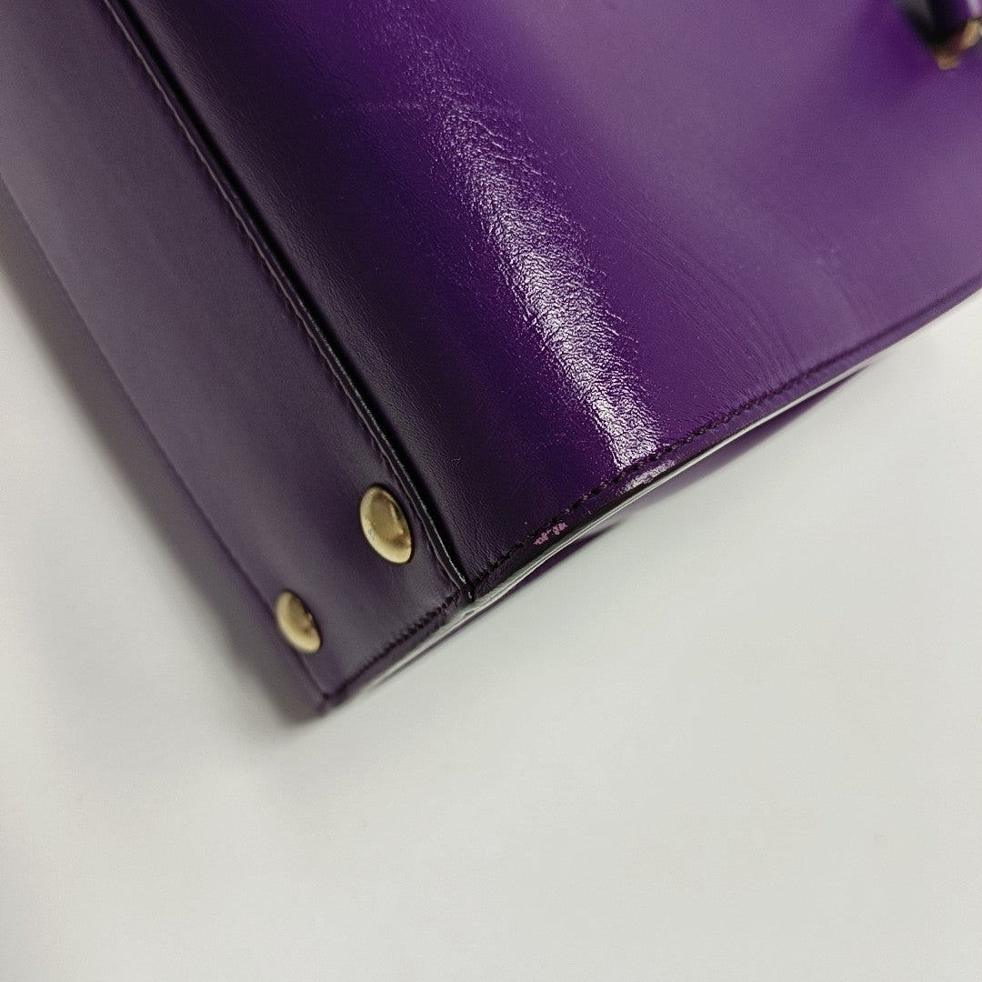 Marlene Calfskin Purple