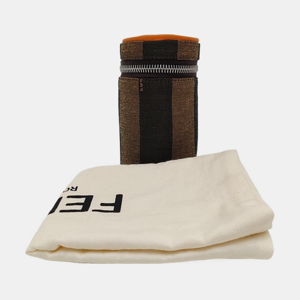 Bolso de lona marrón