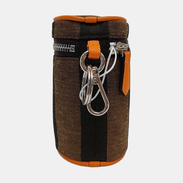 Bolso de lona marrón