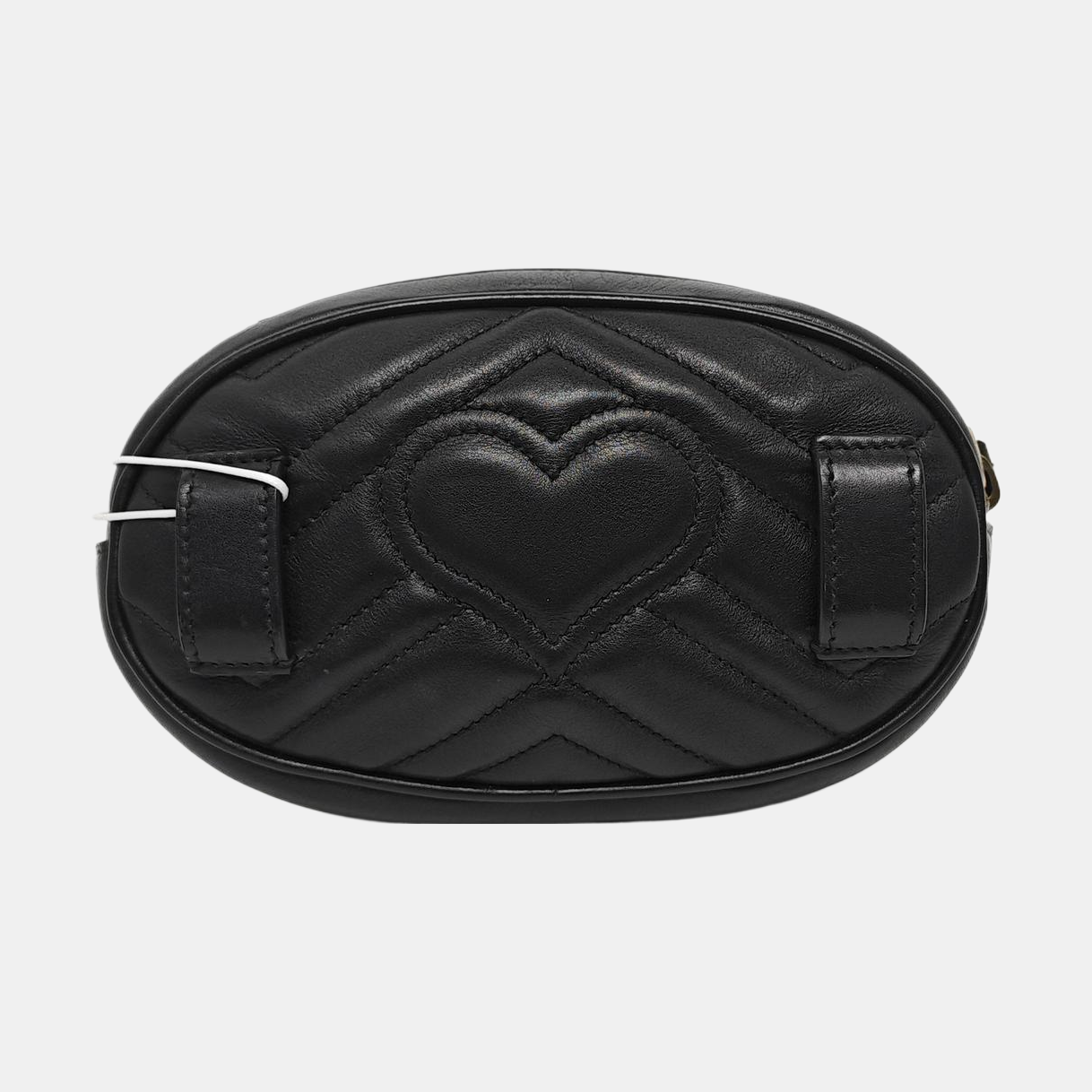 Authenticated pre-owned  GG Marmont Calfskin Black - Belt Bag at Looply