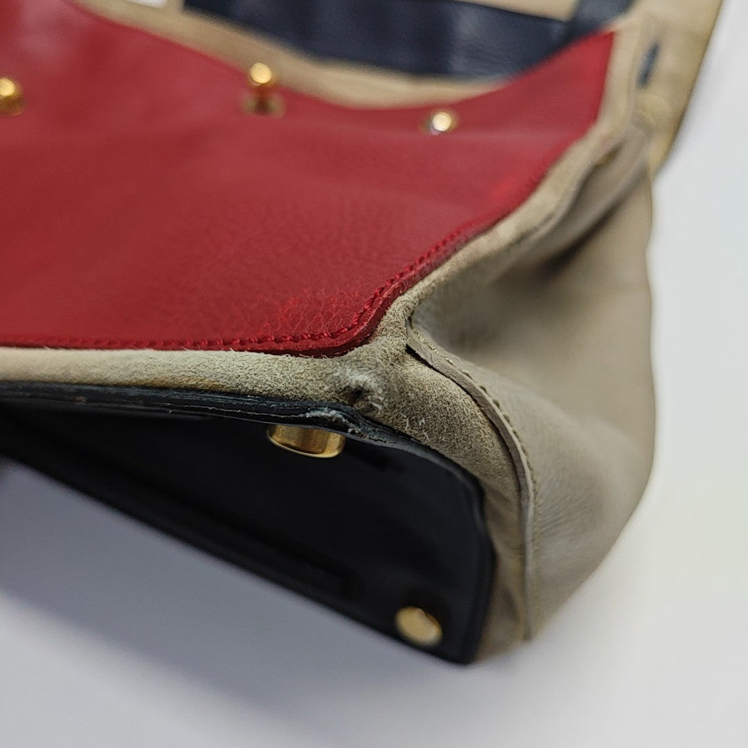 MUSE TWO Calfskin Red