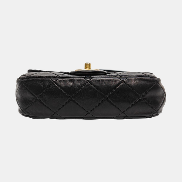 Quilted Calfskin Black