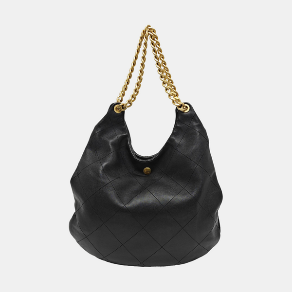 Quilted Calfskin Black