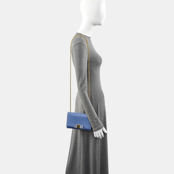Ginny Calfskin Blue