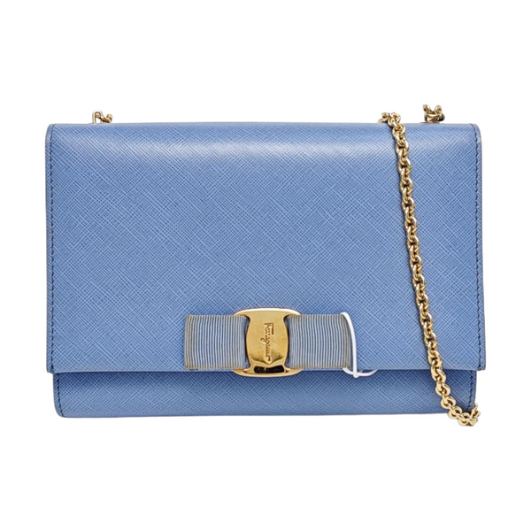 Ginny Calfskin Blue