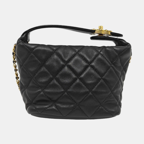 Quilted Lambskin Black