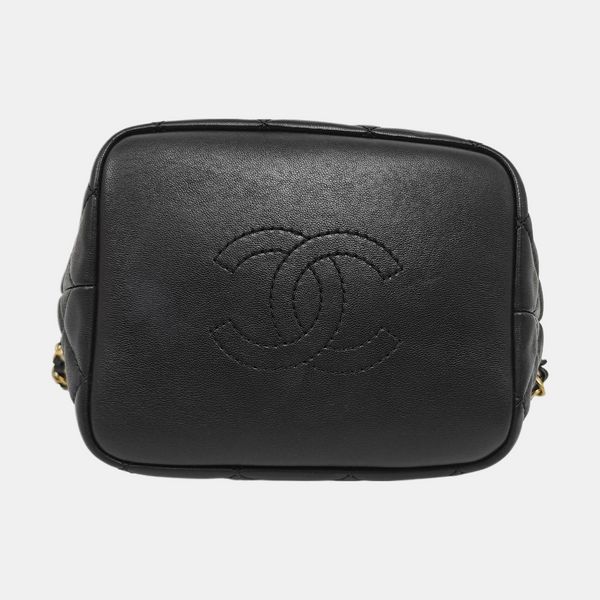 Quilted Lambskin Black